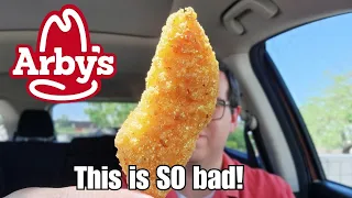 Arby's Hushpuppy Breaded Fish Strips Review! | Is This a Joke?