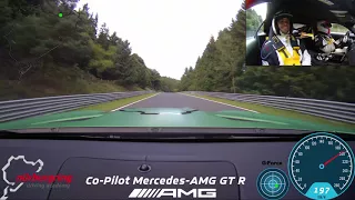 Mercedes-AMG GT R Co-PIlot mit Flying Uwe / Onboard