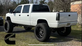 We Cummins Swapped a Crewcab OBS on 40’s!!!