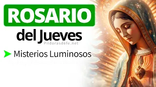 Santo Rosario Jueves 6 Junio 2024 ➤ Misterios Luminosos - Píldoras de fe