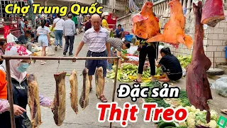 CHỢ PHIÊN Ở VÙNG TỰ TRỊ DÂN TỘC DAO TẠI TRUNG QUỐC BÁN TOÀN ĐẶC SẢN | CHỢ HÀ KHẨU VÂN NAM TQ