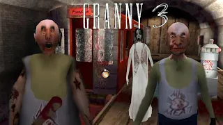 GRANNY 3 MR MEAT MOD TRAIN ESCAPE FULL GAMEPLAY 😱😱