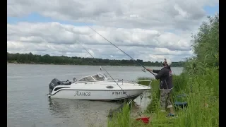 На катере в Нижний Новгород по Оке (2018). Часть 2