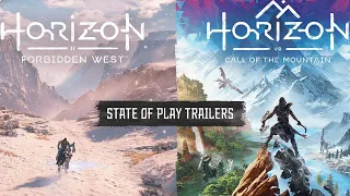 Horizon Call Of The Mountain PSVR 2 Reveal Trailer and Horizon Forbidden West Major Update