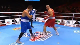 Round of 16 (+91kg)  HOVHANNISYAN Gurgen (ARM) vs BABANIN Maksim (RUS) /AIBA World 2019