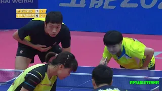 Xu Xin / Sun Yingsha vs Yu Ziyang / Chen Xintong | Chinese National Game 2020