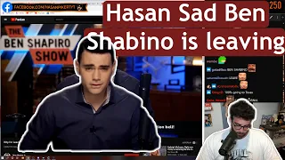 Hasanabi REACTS to Ben Shapiro: "Why I'm Leaving California"