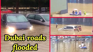 Heavy Rain and Flood in Dubai 2024🇦🇪 | Dubai Rain Today | Dubai Barish | UAE Weather #dubairain