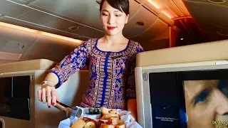 Singapore Airlines' LUXURIOUS Airbus A380 Business Class | FRANKFURT - NEW YORK JFK