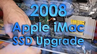 2008 Apple iMac SSD Upgrade - This is the Easiest iMac to Disassemble BY FAR - Jody Bruchon Tech