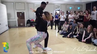 Sol & Laura at B-Town Latino Festival / Workshop 2 (Sensual Bachata)