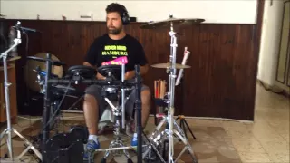 Masterplan - Lonely wings of War Drum Cover By Carlos Carnage