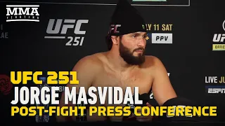UFC 251: Jorge Masvidal Post-Fight Press Conference - MMA Fighting