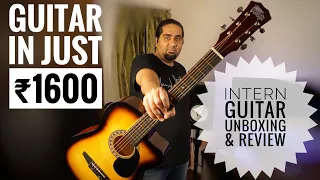 Intern Acoustic Guitar Unboxing ,Review And Sound Test | Is it really worth the price??