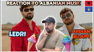 Reaction to Albanian Summersong: Ardian Bujupi x Ledri - GELATO (prod. by Bled)
