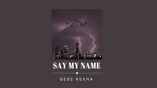 Say My Name - David Guetta, Bebe Rexha, J Balvin | Acapella (Vocals Only)