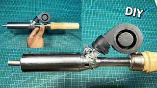 How to Make Hot Air Gun from Soldering Iron (Simple DIY)