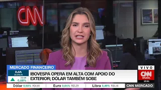 Ibovespa opera em alta com apoio do exterior; dólar também sobe | CNN MERCADO - 28/08/2023