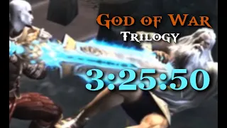 God of War Trilogy in 3:25:50 WR