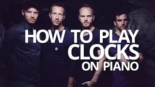 How To Play Clocks by Coldplay (Beginner Piano Lesson)