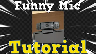 Funny Mic Tutorial! | How to use and create the funny mic