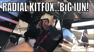 Rotec R2800 Radial Roars on Kitfox Aircraft