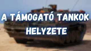 EZ A BAJ A TÁMOGATÓ TANKOKKAL MOSTANÁBAN