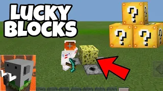 Como hacer lucky blocks en craftsman