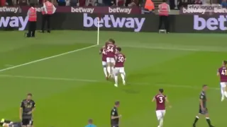 Grady Diangana scores twice on his professional debut for West Ham United