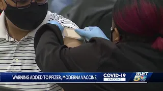 Doctors send warning about rare heart inflammation caused by Pfizer, Moderna vaccines