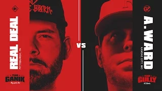 KOTD - Rap Battle - Real Deal vs A. Ward | #GvG