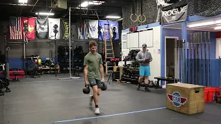 Holden Boone | CrossFit Games Semi-Finals 2022 | Workout #2 (Boys 14-15)