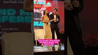 RuCa couple—Ruru Madrid and Bianca Umali—sing "Ikaw at Ako"