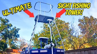 How to bend aluminum tubing at home like a pro! ULTIMATE BOAT TOWER BUILD!