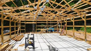 Full Pole Barn Build