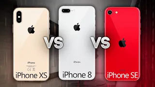 iPhone SE 2020 vs iPhone 8 vs iPhone XS / Какой смартфон лучше выбрать?