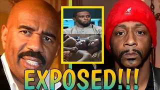 "He's Gay" Steve Harvey Just L£AKED a Tape of Katt William n P.Diddy Intimate affair live on Tv