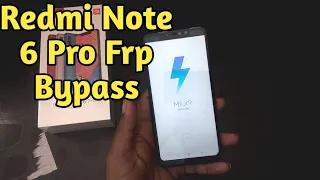 Xioami Redmi Note 6 pro FRP unlock remove Gmail id bypass without pc