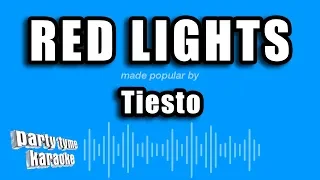 Tiesto - Red Lights (Karaoke Version)