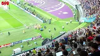 Japanese players celebrating goals against Germany at the FIFA World Cup 2022