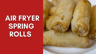 Frozen Spring Rolls in Air fryer