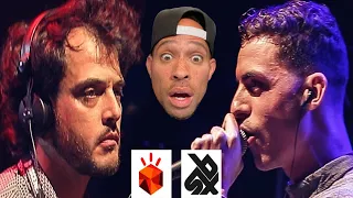 American Rapper FIRST Tim reaction to TIONEB vs SARO | Grand Beatbox LOOPSTATION Battle 2017 | FINAL