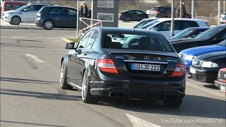 GAD Mercedes C63 AMG Start Up & lovely sound 1080p