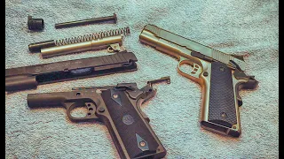 How break in of a 1911 pistol works to make the gun function better