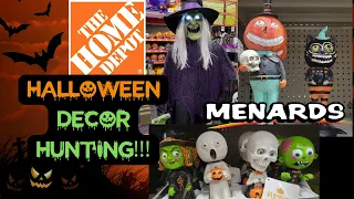 Halloween Decor Hunting and Walk Through!!-MENARDS, HOME DEPOT, JOANN, WALMART