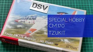 Special Hobby 1/72 Fouga Cm.170 Tzukit (SH72375) Review