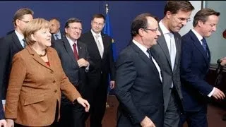 Hollande and Merkel doubt summit will agree EU budget