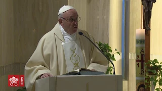 PAPA FRANCESCO  MESSA SANTA MARTA 2018 04 27