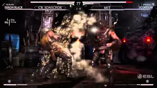 MKX  Fatal 8   SonicFox Erron Black vs MIT Scorpion Grand Final