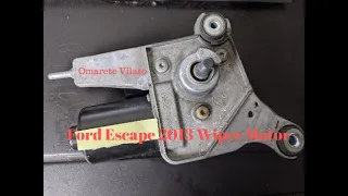 FIXING AND INSTALLING FORD ESCAPE 2013 WIPER MOTOR